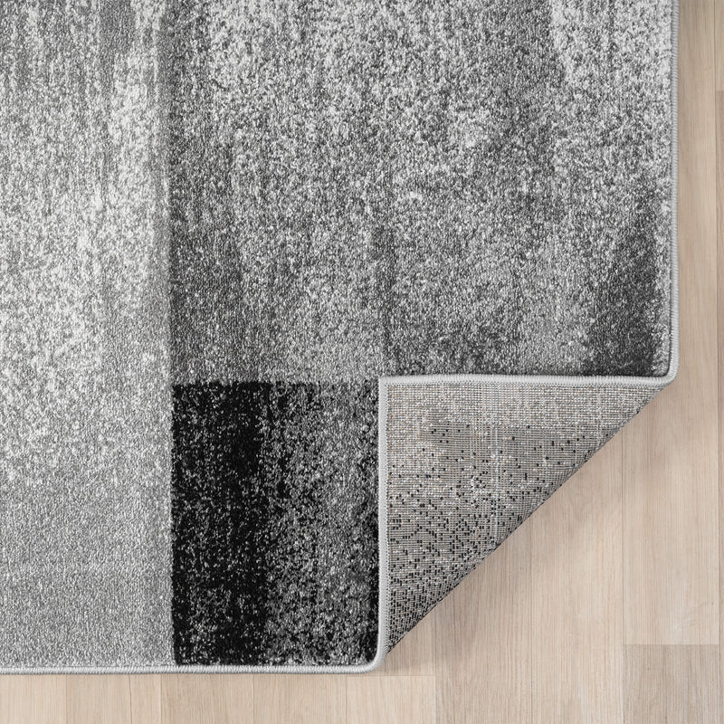 Shale layered Grey Rug