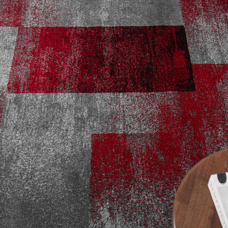 Shale layered Red Rug