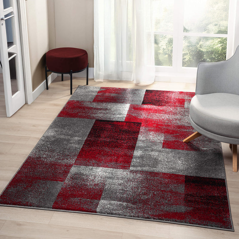 Shale layered Red Rug