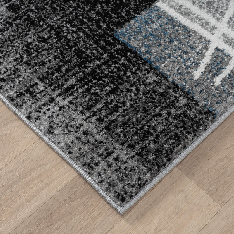 Shale laminated Blue Rug