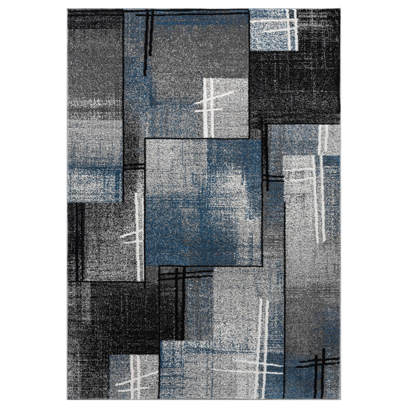Shale laminated Blue Rug