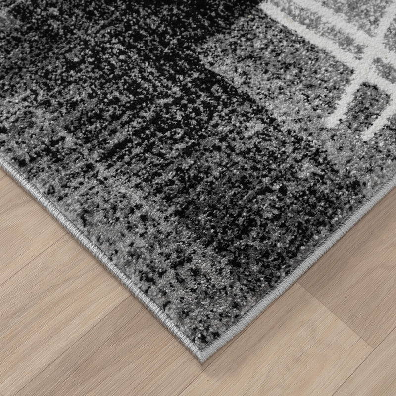 Shale laminated Grey Runner Rug