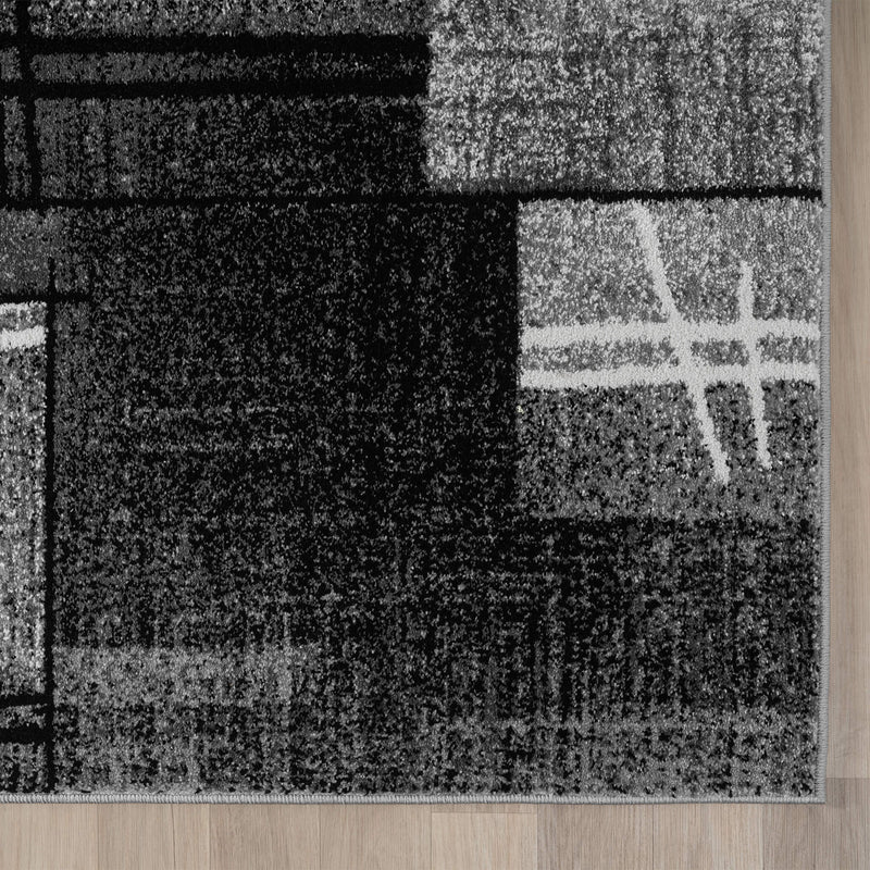 Shale laminated Grey Runner Rug