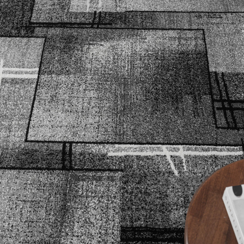 Shale laminated Grey Rug