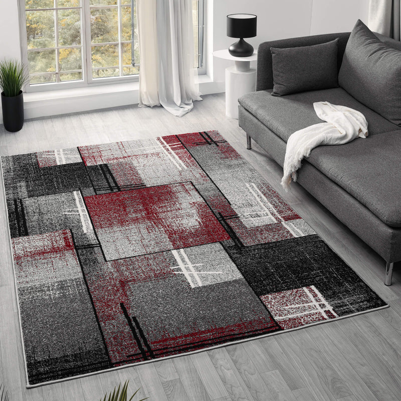 Shale laminated Red Rug