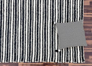 Alpha Arrow Strip Carbon Rug