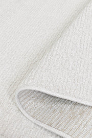 Relief Jade White Runner Rug