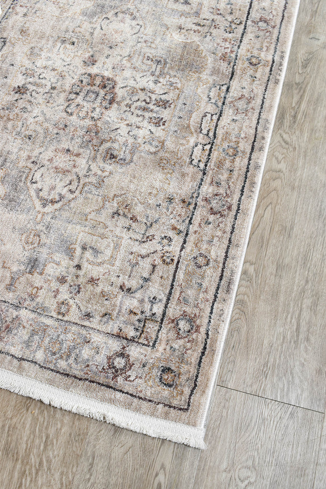 Bicocca Warm Taupe Runner Rug
