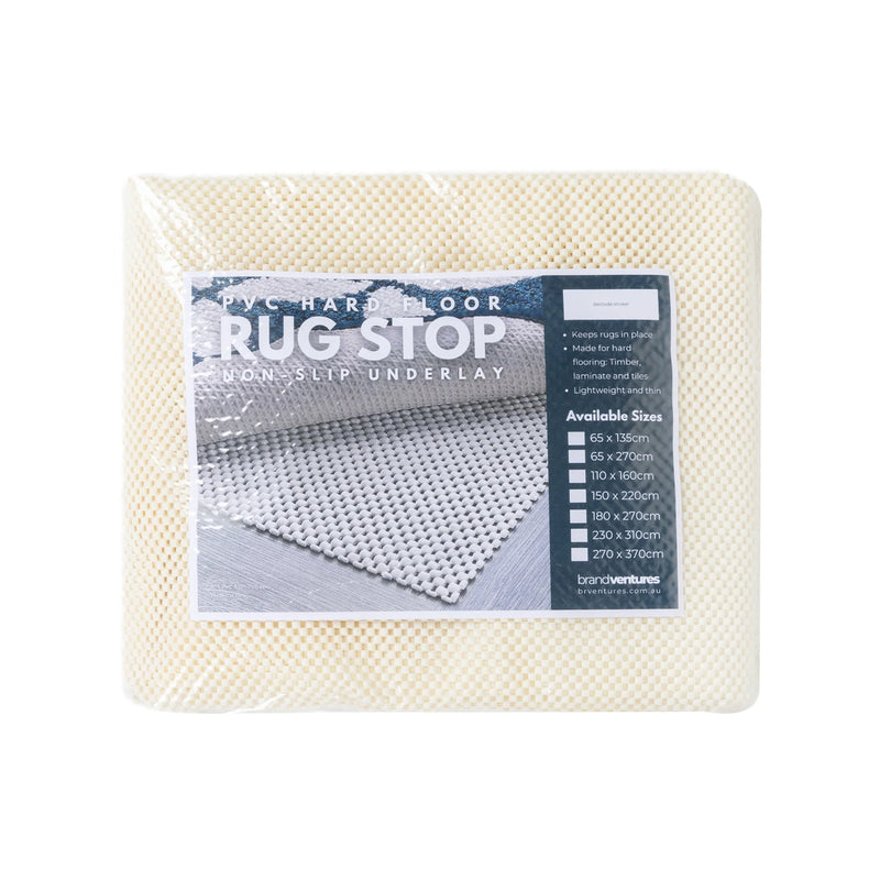 Anti-Slip RUG STOP pad White For Hardfloor