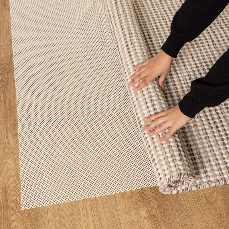 Anti-Slip RUG STOP pad White For Hardfloor