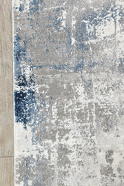 Sultana Infinite Navy Grey Runner Rug