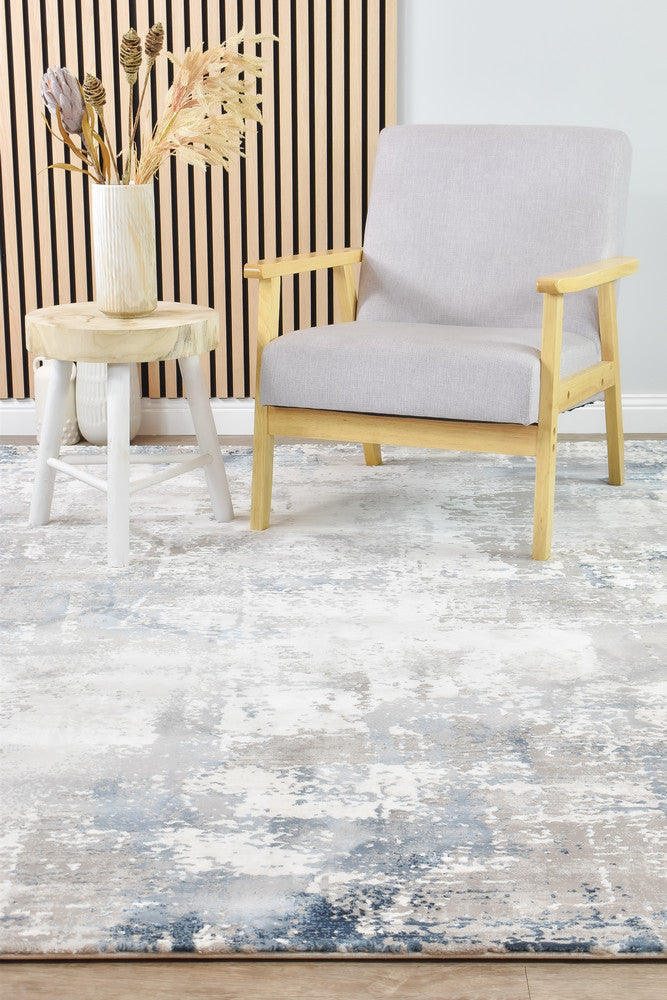 Sultana Infinite Navy Grey Rug