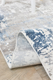 Sultana Infinite Navy Grey Rug