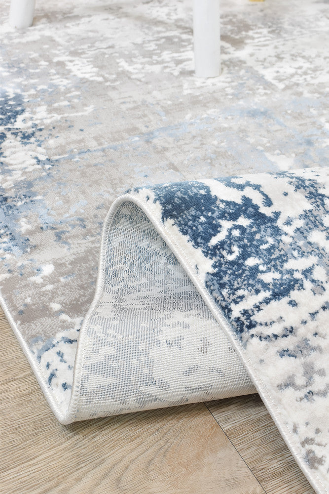 Sultana Infinite Navy Grey Rug