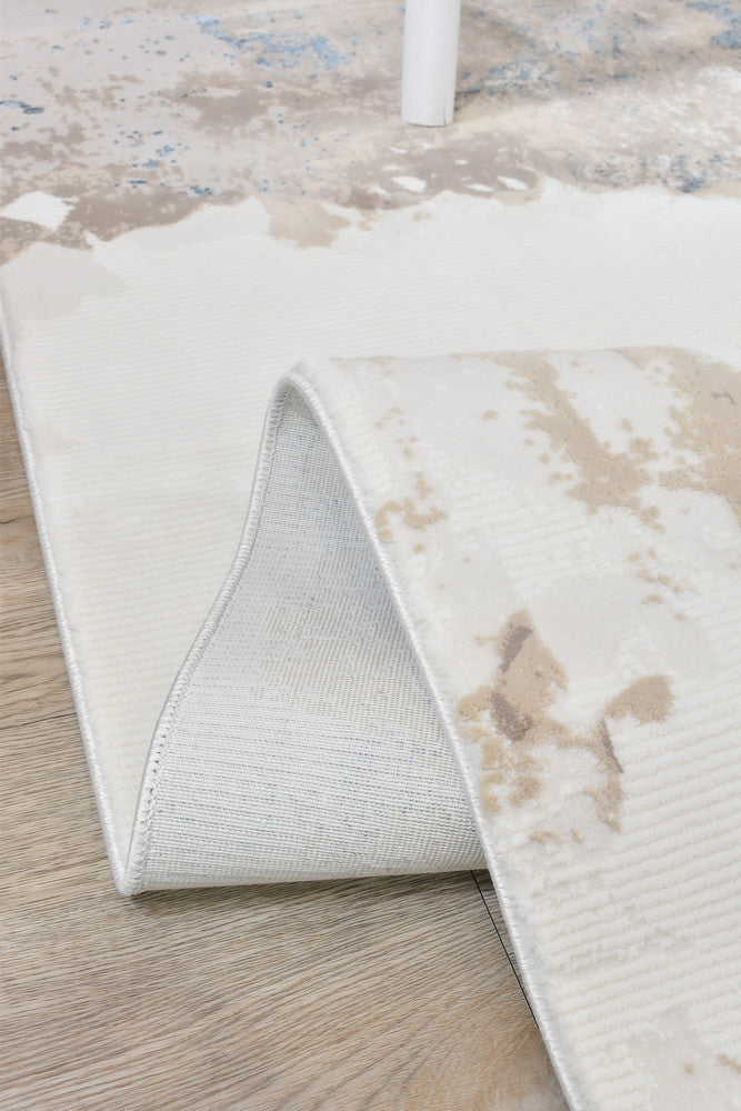 Sultana Dateless Navy Beige Rug