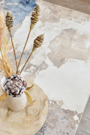 Sultana Dateless Navy Beige Rug