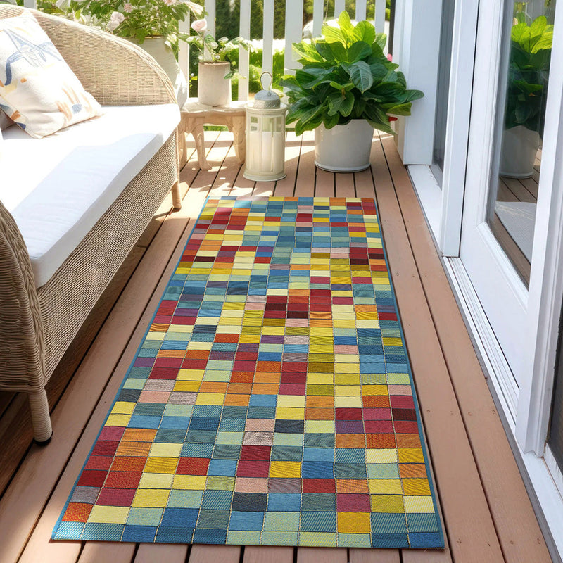Terra Dot Multi Runner Rug