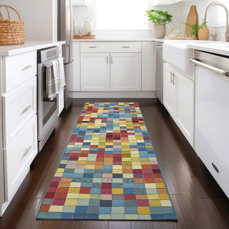 Terra Dot Multi Runner Rug