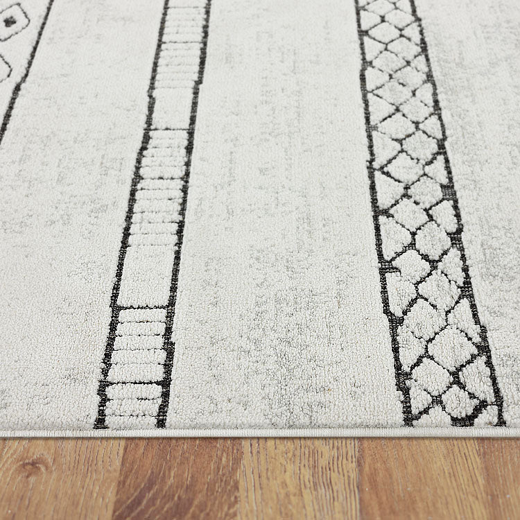 Basing Barrow Grey Runner Rug