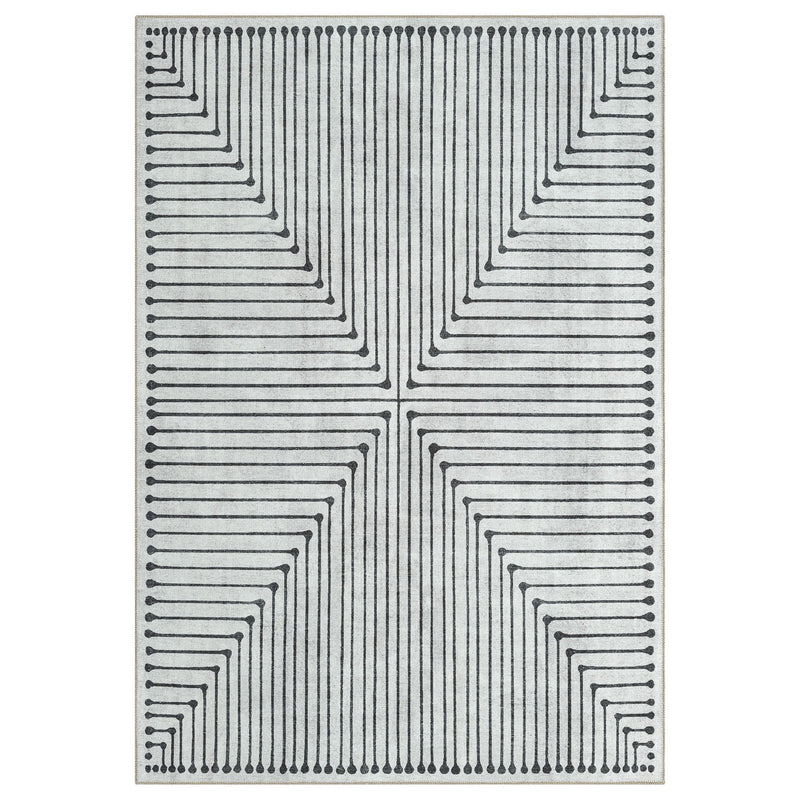 Retro Triangle Stone Rug
