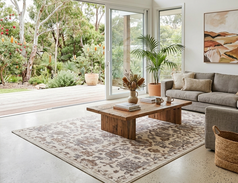 Vista Classical Beige Grey Rug
