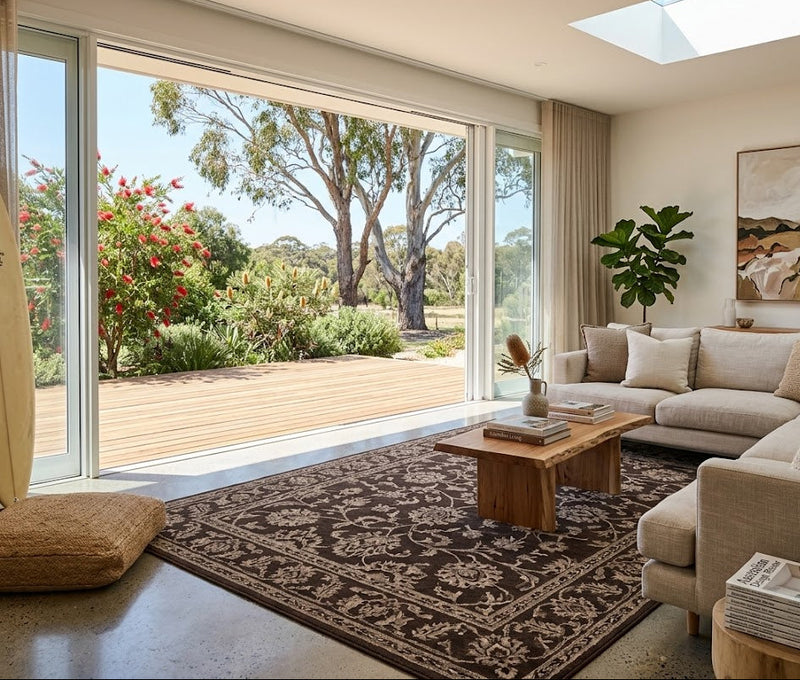 Vista Classical Brown Rug