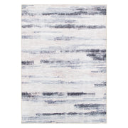 Machine Washable Modern rug Blue