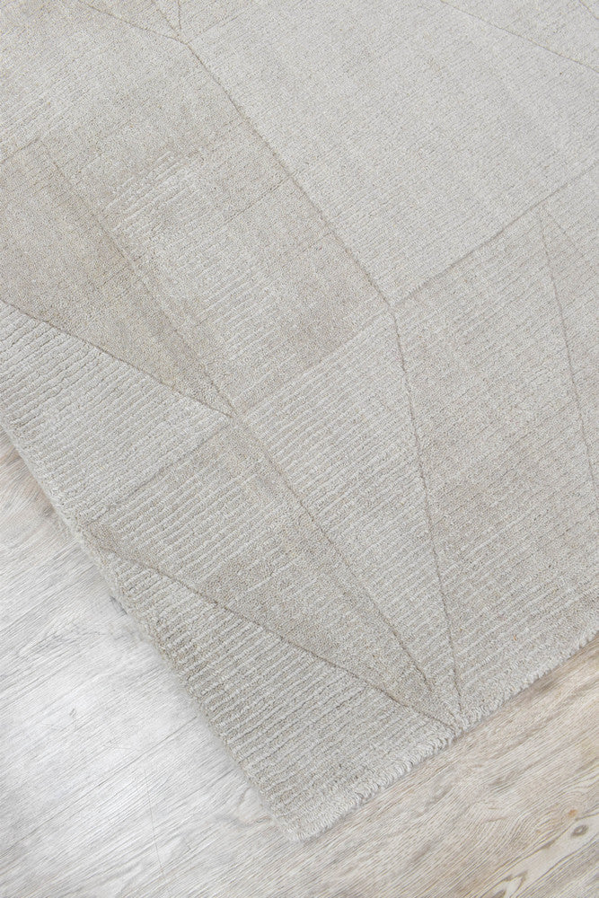 Dakota Fuzzy Briliant Grey Rug