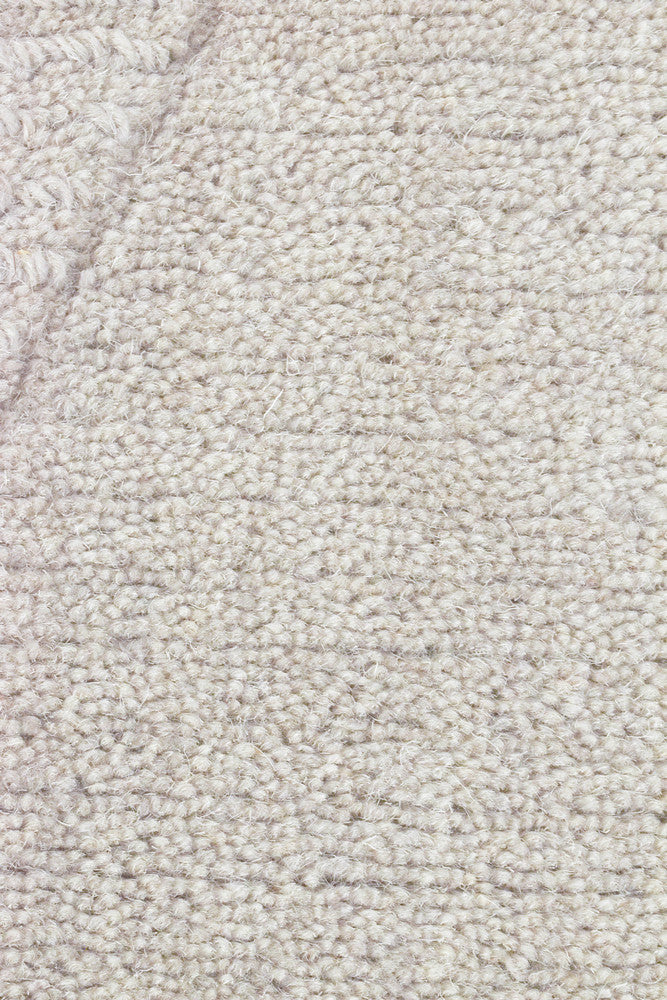 Dakota Fuzzy Briliant Grey Rug