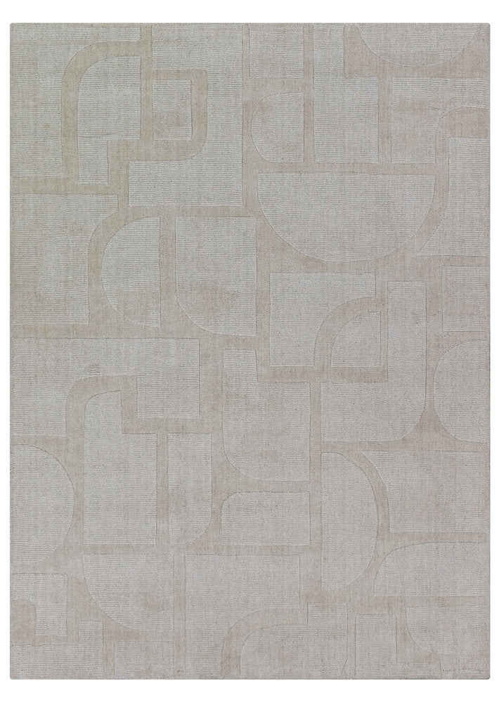 Dakota Fuzzy Crush Beige Rug