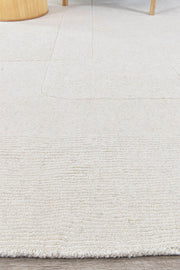 Dakota Fuzzy Flash Ivory Rug