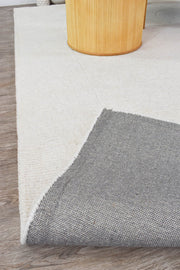 Dakota Fuzzy Flash Ivory Rug