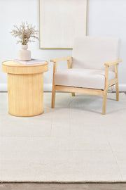 Dakota Fuzzy Flash Ivory Rug