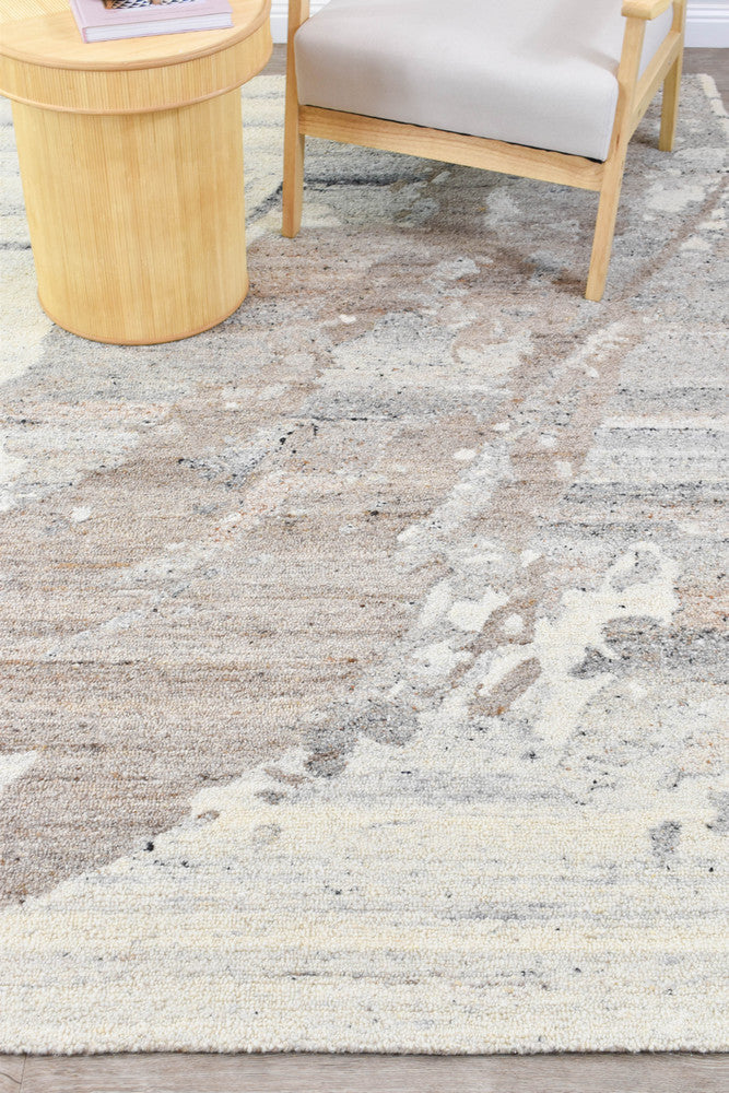 Dakota Hickory beige brown Rug