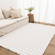 Clarity Washable White Rug