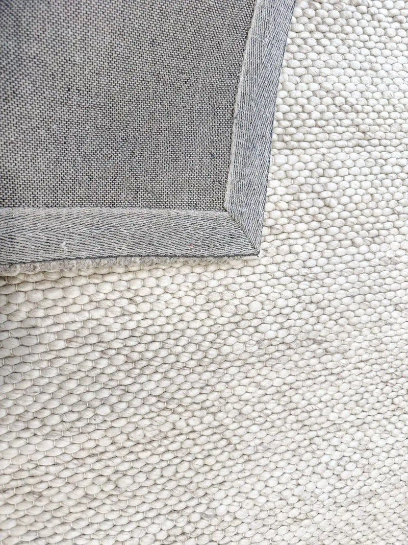 Vibe Texture Wool Beige Rug