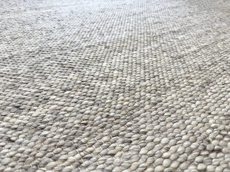 Vibe Texture Wool Grey Rug