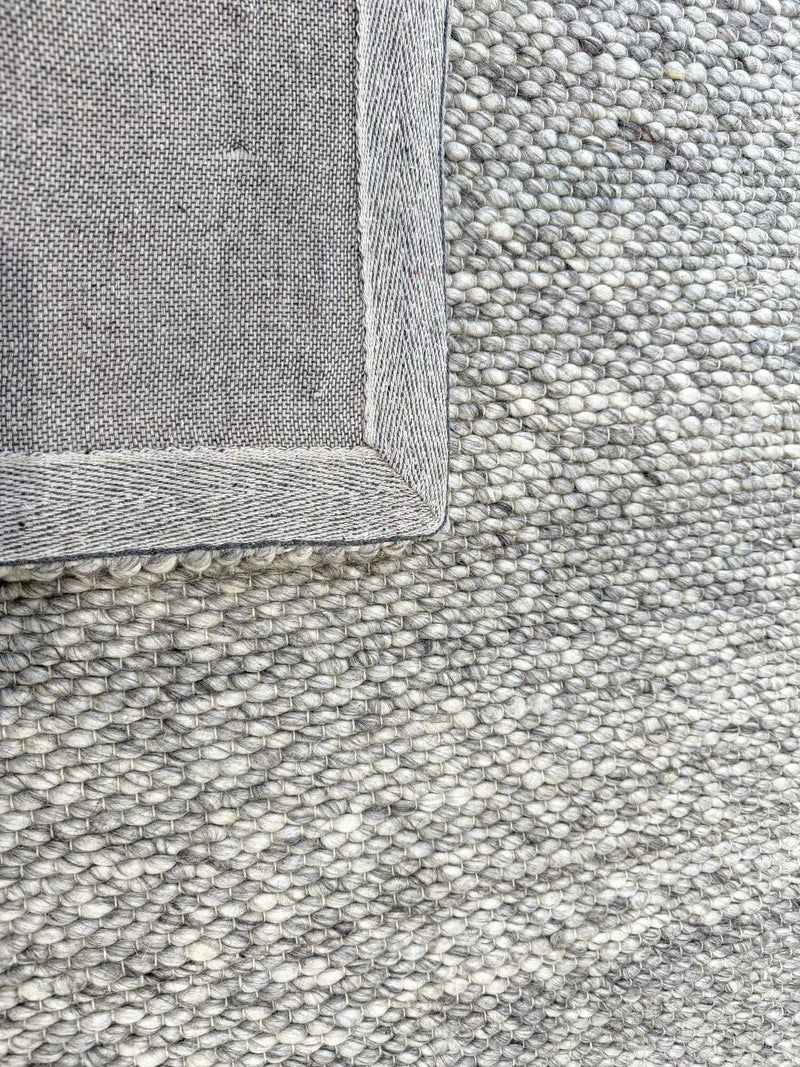 Vibe Texture Wool Grey Rug