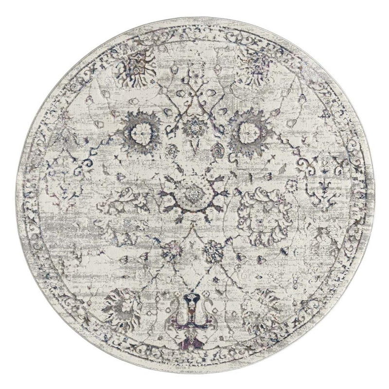 Glamor Allure Cream Round Rug