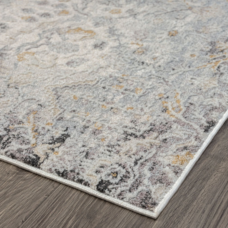 Feast Jasmine Silver Runner Rug