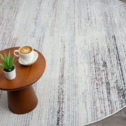 Feast Iris Cloud Round Rug