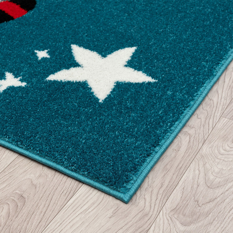 Kidszone Space Blue Rug