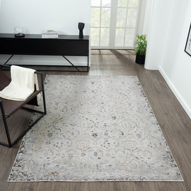 Feast Jasmine Silver Rug