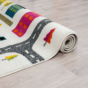 Kidszone Road Cream Rug
