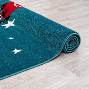 Kidszone Space Blue Rug