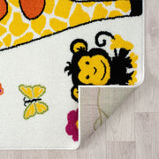 Kidszone Giraffe Cream Rug