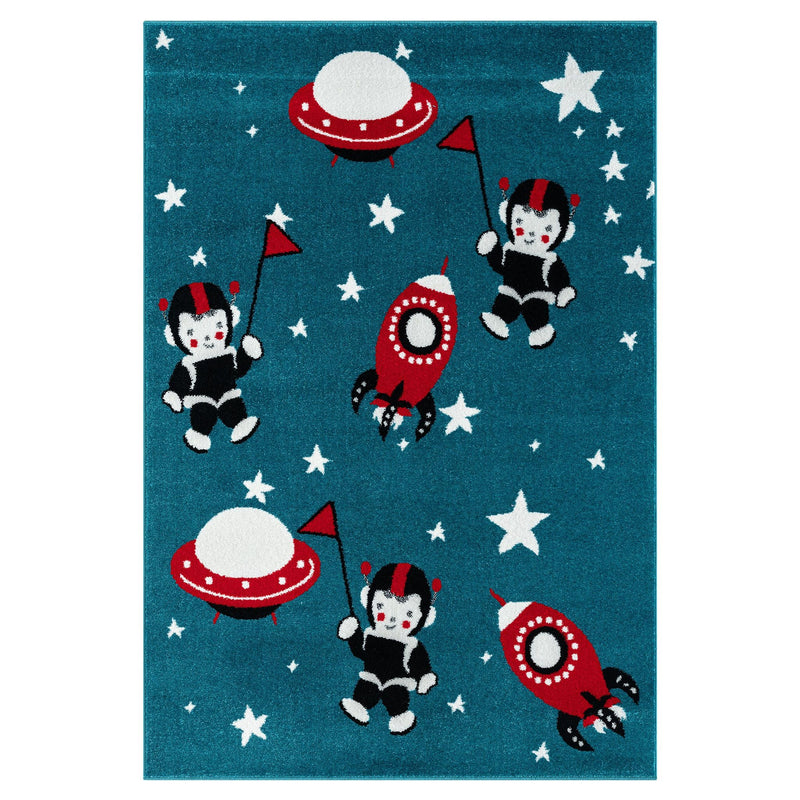 Kidszone Space Blue Rug