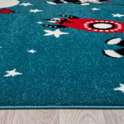 Kidszone Space Blue Rug