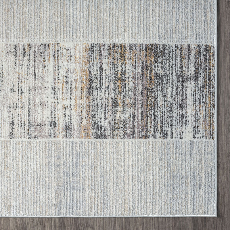 Feast Peony Slate Runner Rug