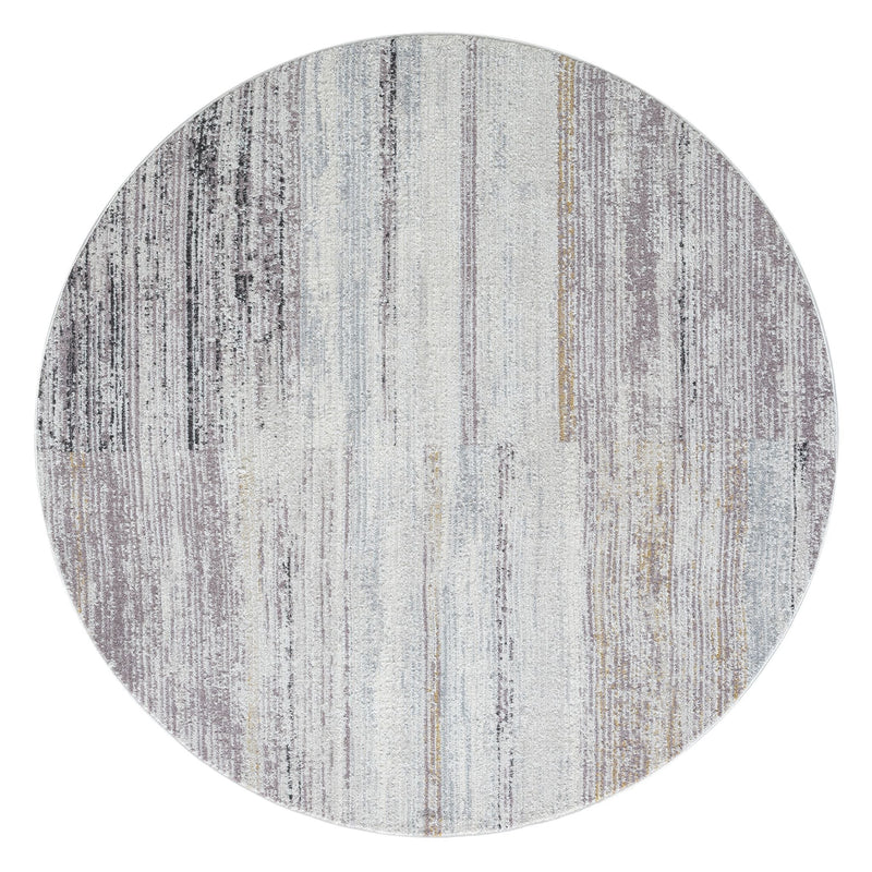 Feast Iris Cloud Round Rug